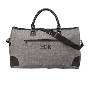 Cathy's Concepts Personalized Gray Convertible Garment Bag